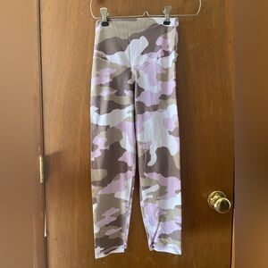 Offline by Aerie Camouflage Leggings in Pink and Brown